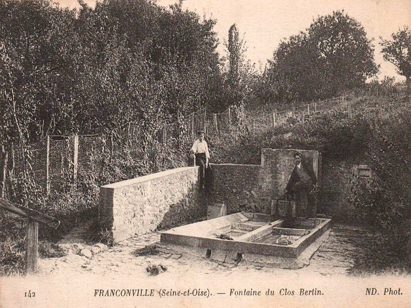 Fontaine du clos Bertin