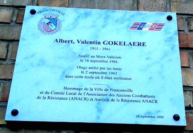 Gokelaere plaque