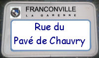 panneau Pavé de Chauvry